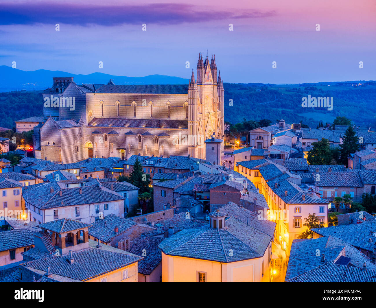 Umbria, Italien Stockfoto