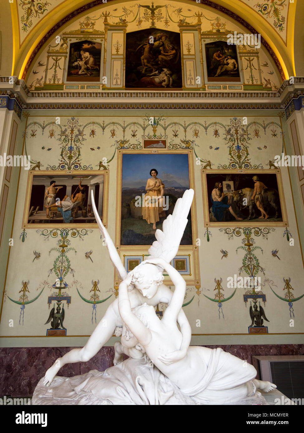 St. Petersburg, Russland: Winterpalast, Eremitage Komplex Stockfoto