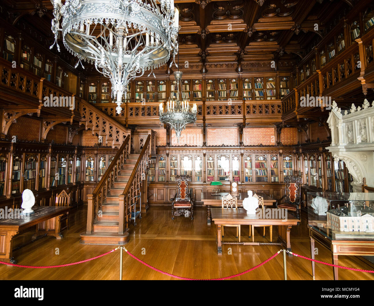 St. Petersburg, Russland: Winterpalast, Eremitage wissenschaftliche Bibliothek Stockfoto