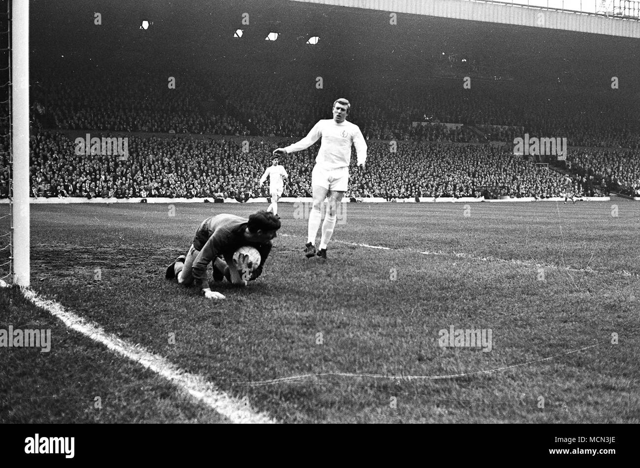 Leeds v West Brom 1968 Stockfoto