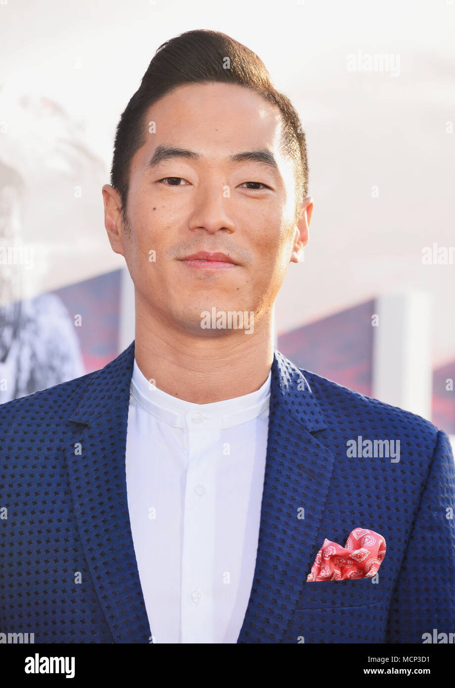 Los Angeles, USA. 16 Apr, 2018. Leonard Nam kommt für die Premiere von HBO "Westworld" Saison 2 im Cinerama Dome am 16. April 2018 in Los Angeles, Kalifornien. Credit: Tsuni/USA/Alamy leben Nachrichten Stockfoto