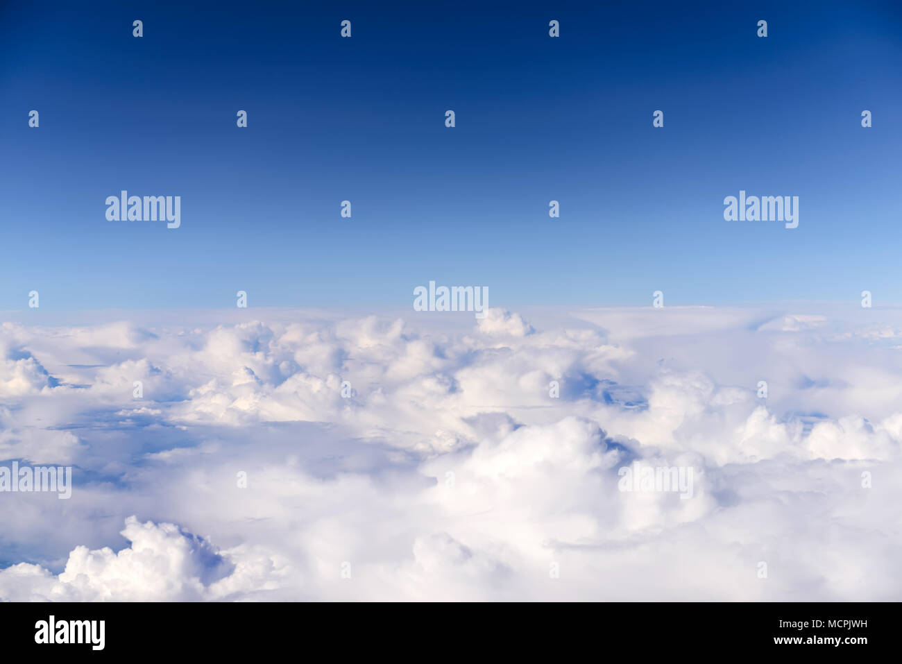 Himmel und Wolken Hintergrund Stockfoto