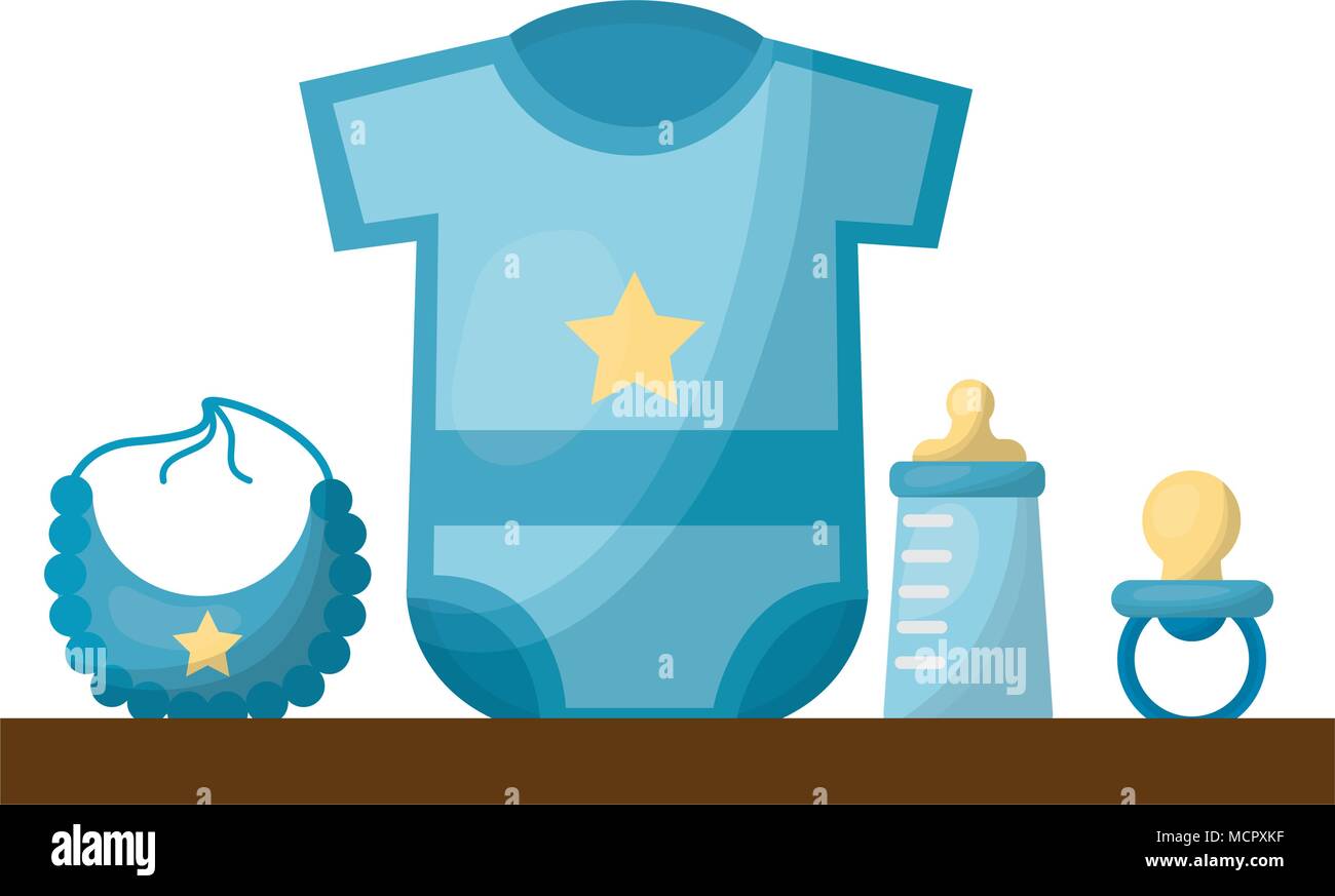 Baby-Dusche-Karte Stock Vektor