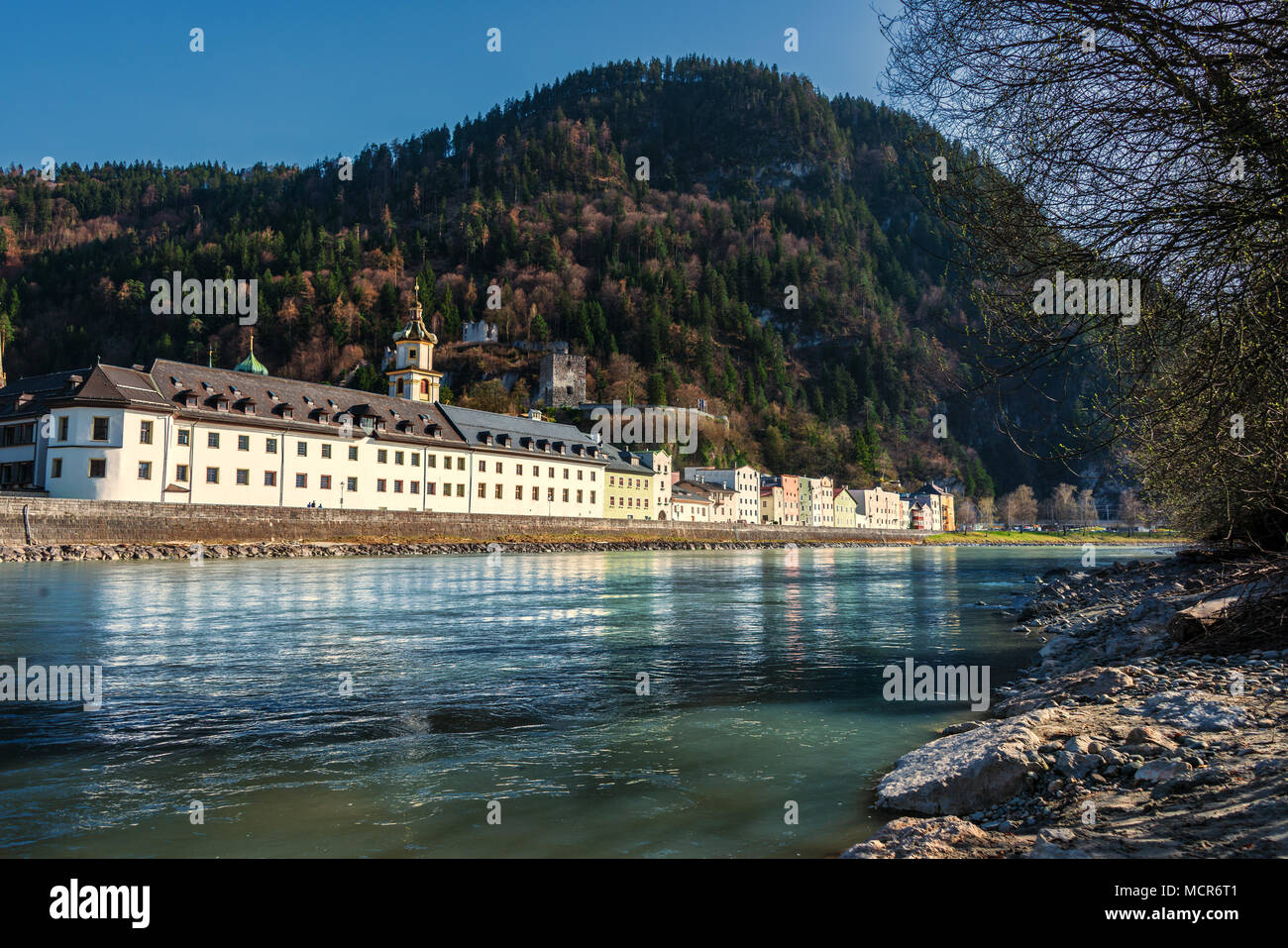 Impressionen aus Rattenberg in Tirol Stockfoto