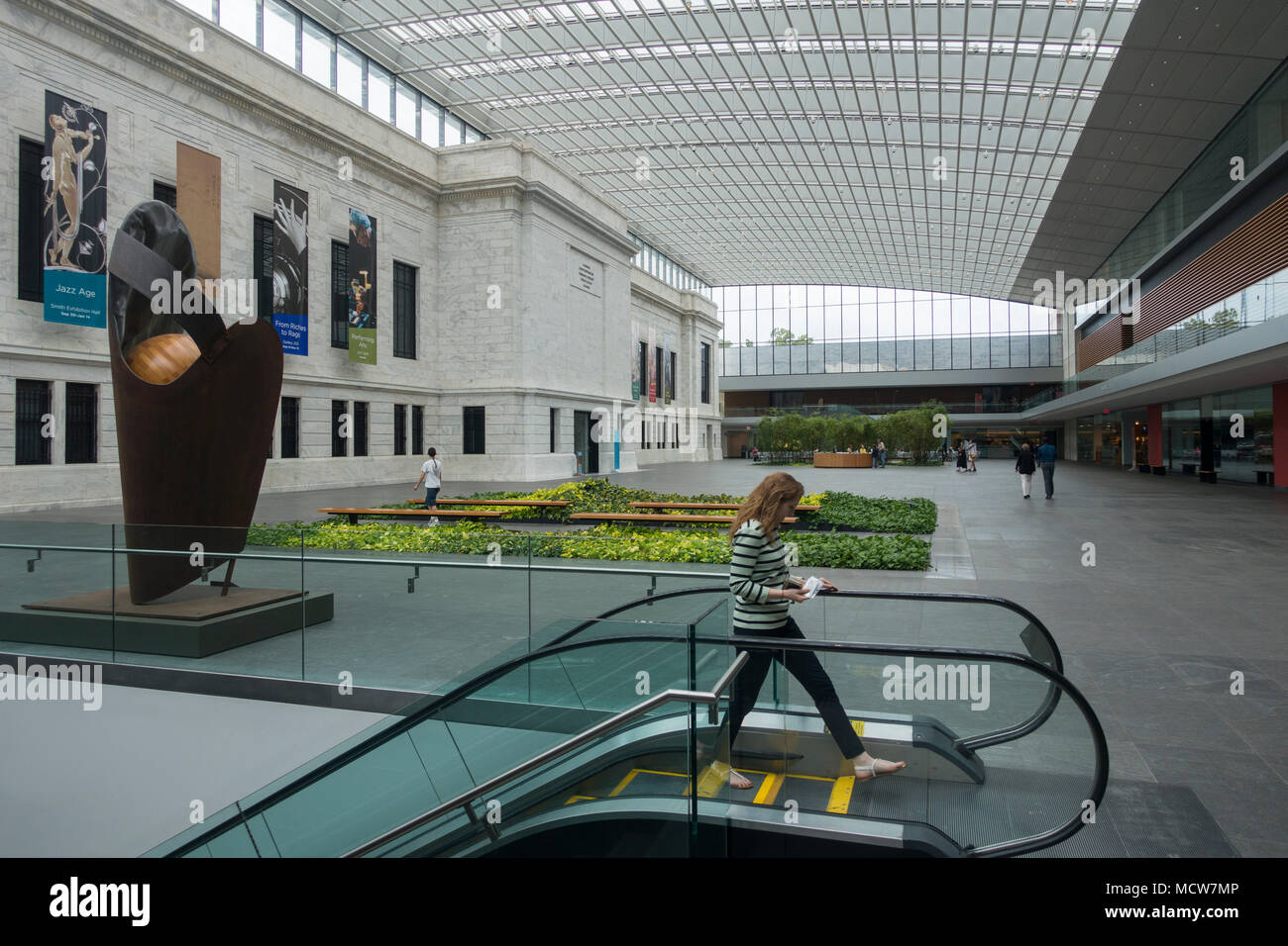 Cleveland Museum der kunst Ohio Stockfoto