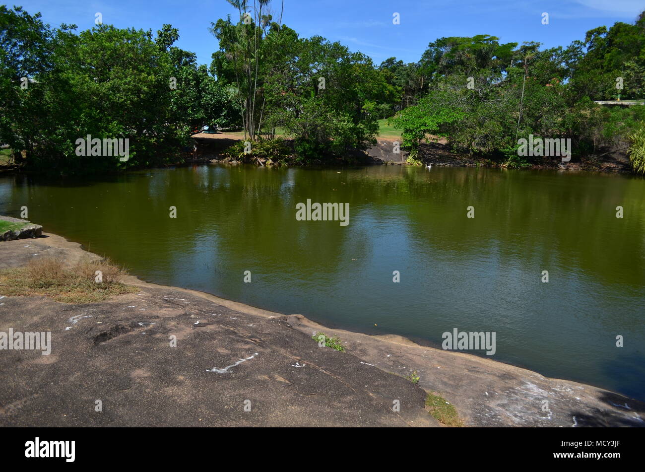 Lago See Teich Stockfoto