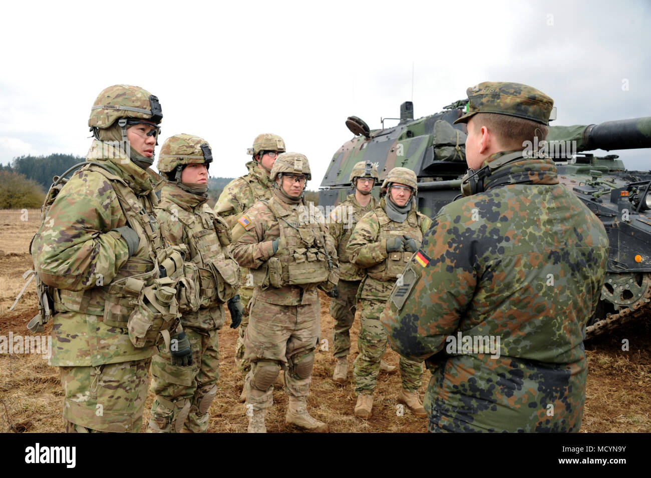 Zur Us Army Als Deutscher www.alamy.de