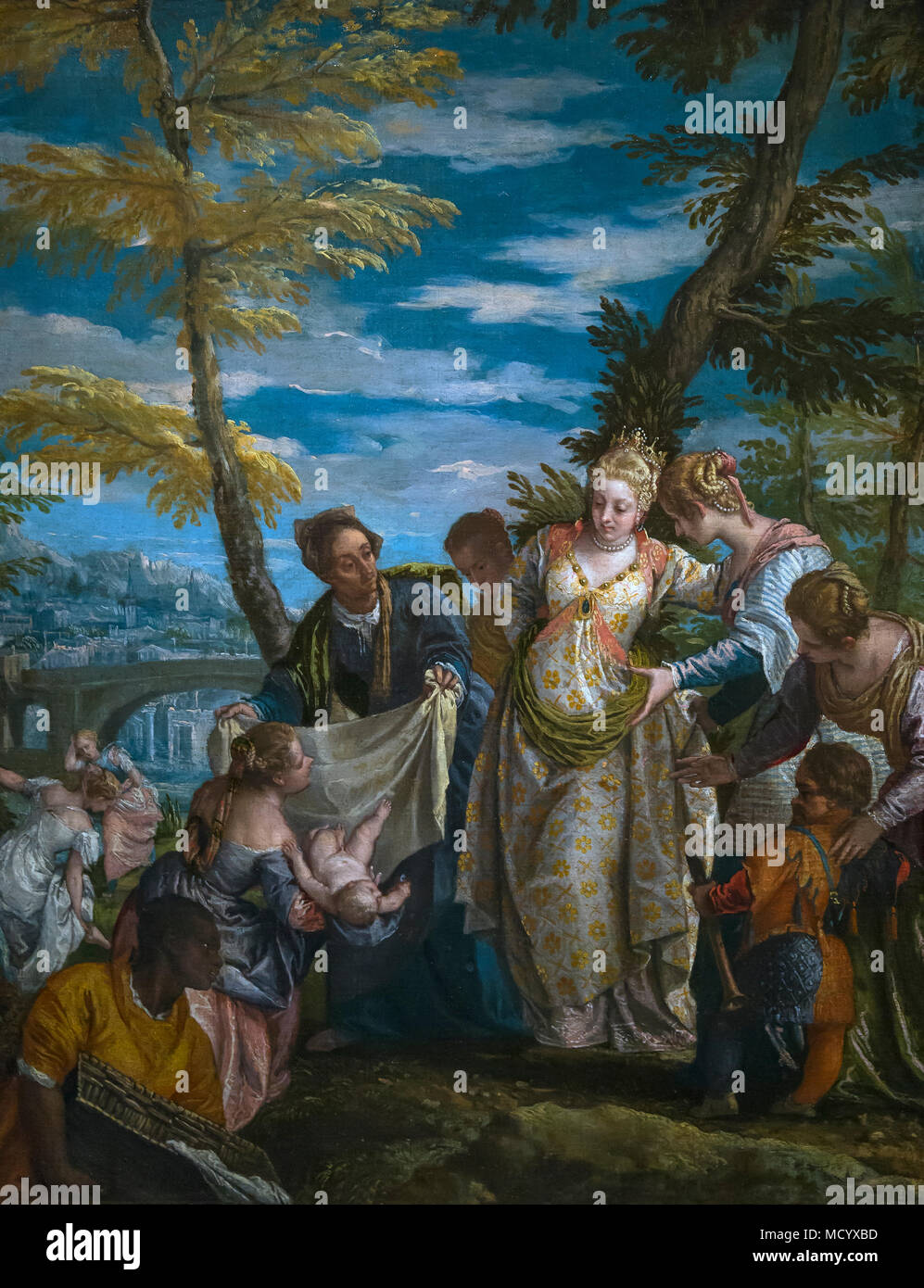 The finding of moses Fotos und Bildmaterial in hoher Auflösung Alamy