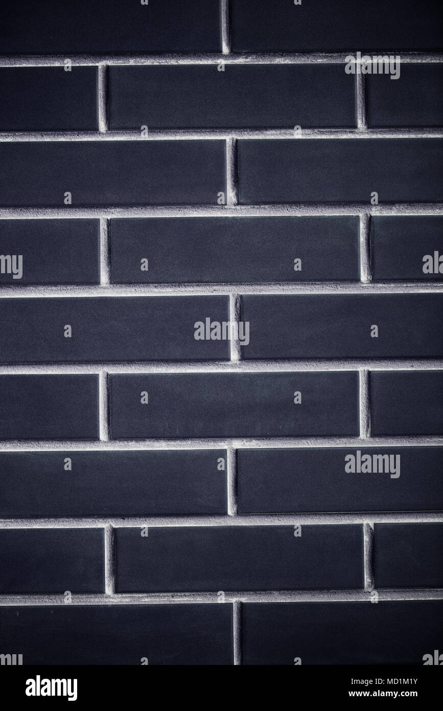 Hintergrund Des Ziegels Dunklen Mauer Fliesen Textur Mit Ein Glattes Muster Stockfoto Bild 180131895 Alamy