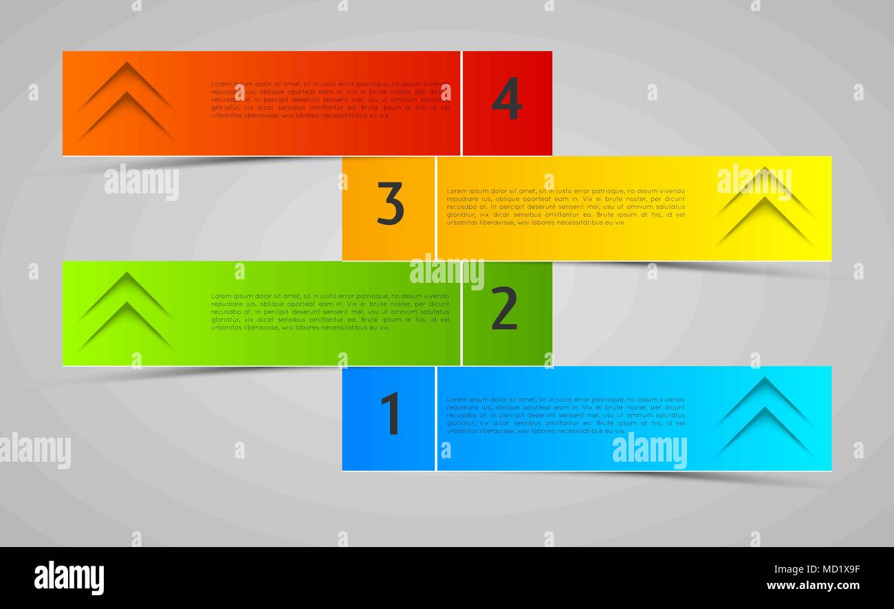 Abstrakte Banner, Tags, Etiketten Stock Vektor