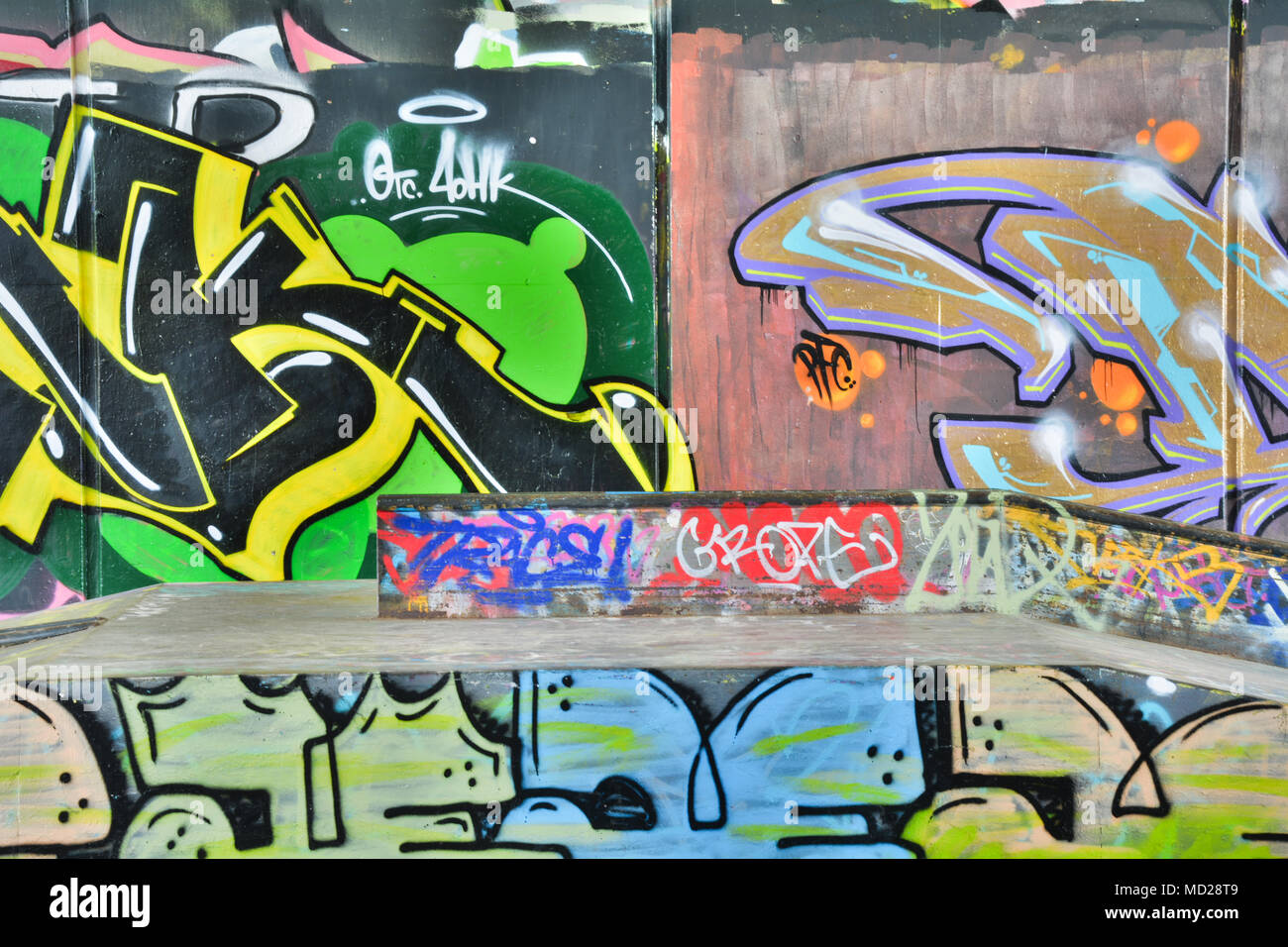 Graffiti - Street Art Stockfoto