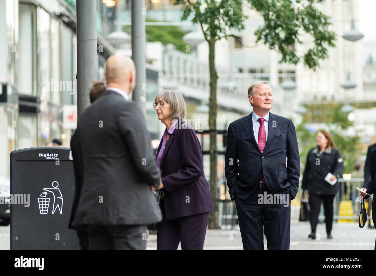 Stockholm, Schweden, 12. September 2017. Eröffnung des Reichstags. Tonights Konzert in Stockholm Concert Hall, aufgrund der Eröffnung des Reichstags. Stockfoto