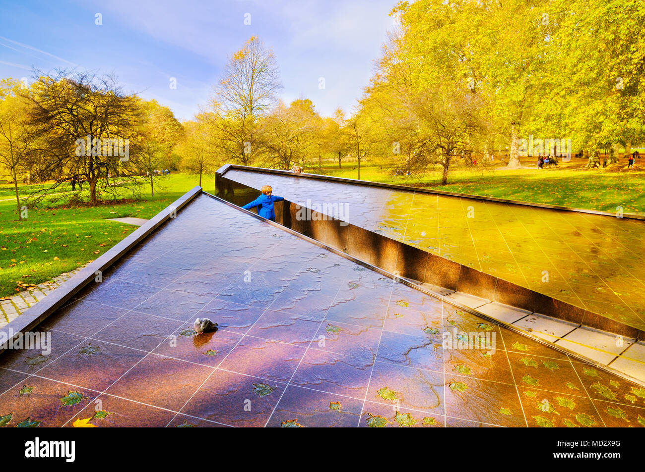 Die Kanada Memorial, Green Park, London, England, Großbritannien Stockfoto