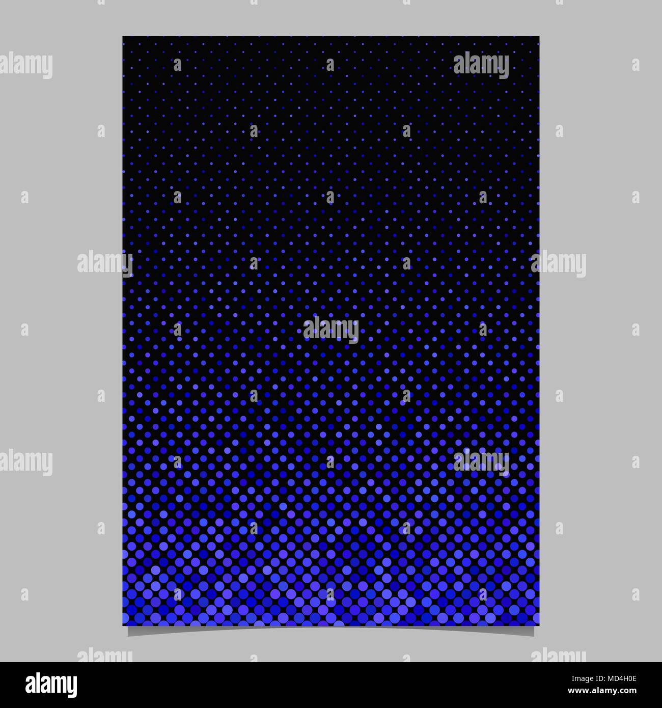 Abstrakte geometrische Muster Hintergrund flyer Vorlage - Grafik Design Stock Vektor