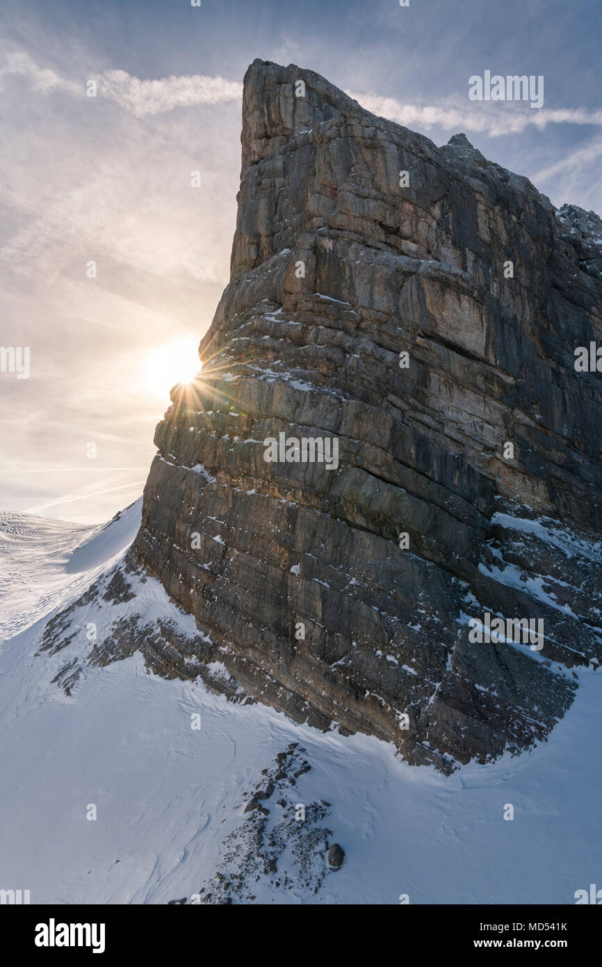 Dirndln (2818 m), Dachsteingletscher, Dachstein, Österreich Stockfoto