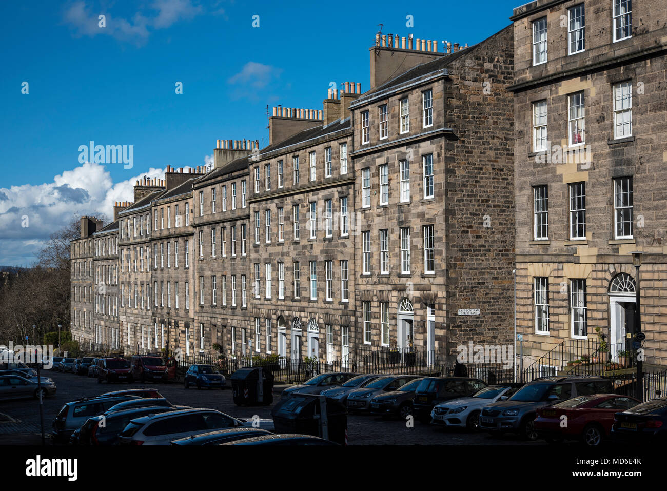 India Street in der New Town von Edinburgh, Edinburgh, Schottland, Großbritannien. Stockfoto