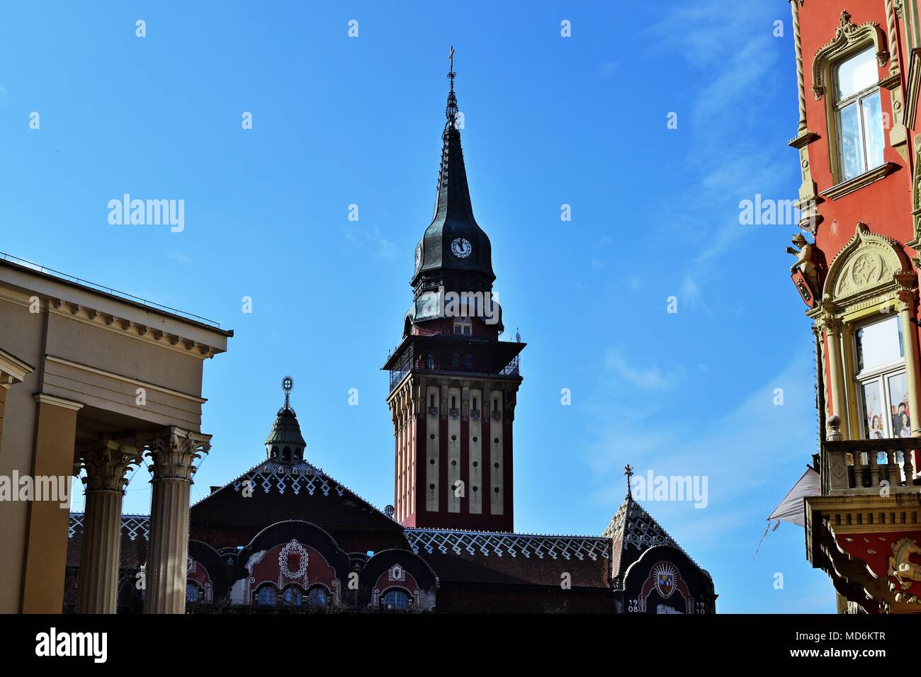 Stadt Halle in Subotica, Serbien Stockfoto