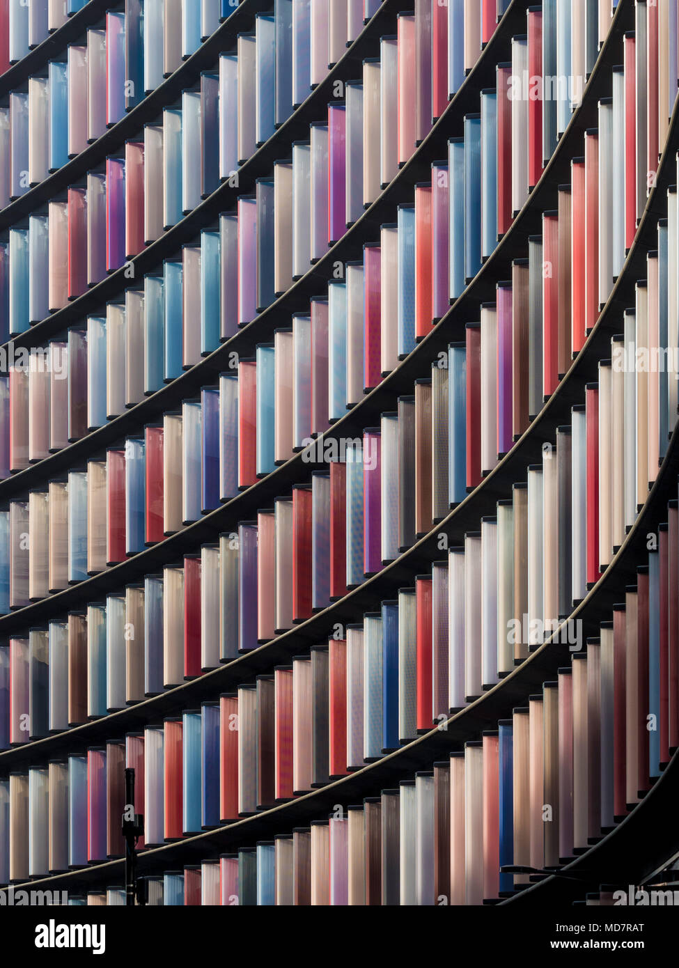 Mizuho Gebäude, 2 neue Ludgate, London, Großbritannien, von den Architekten Sauerbruch Hutton. Stockfoto