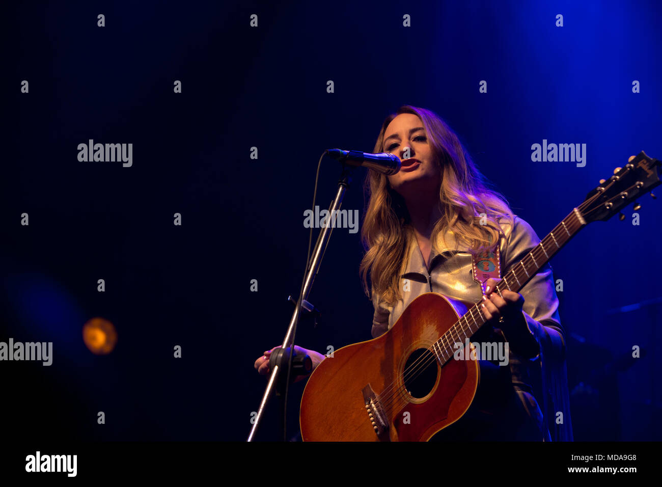 Toronto, Kanada. 18. April 2018. Margo Preis führt auf dem Danforth Music Hall auf Ihr nirgendwo schnell Tour in Toronto. Credit: Bobby Singh/Alamy Leben Nachrichten. Stockfoto