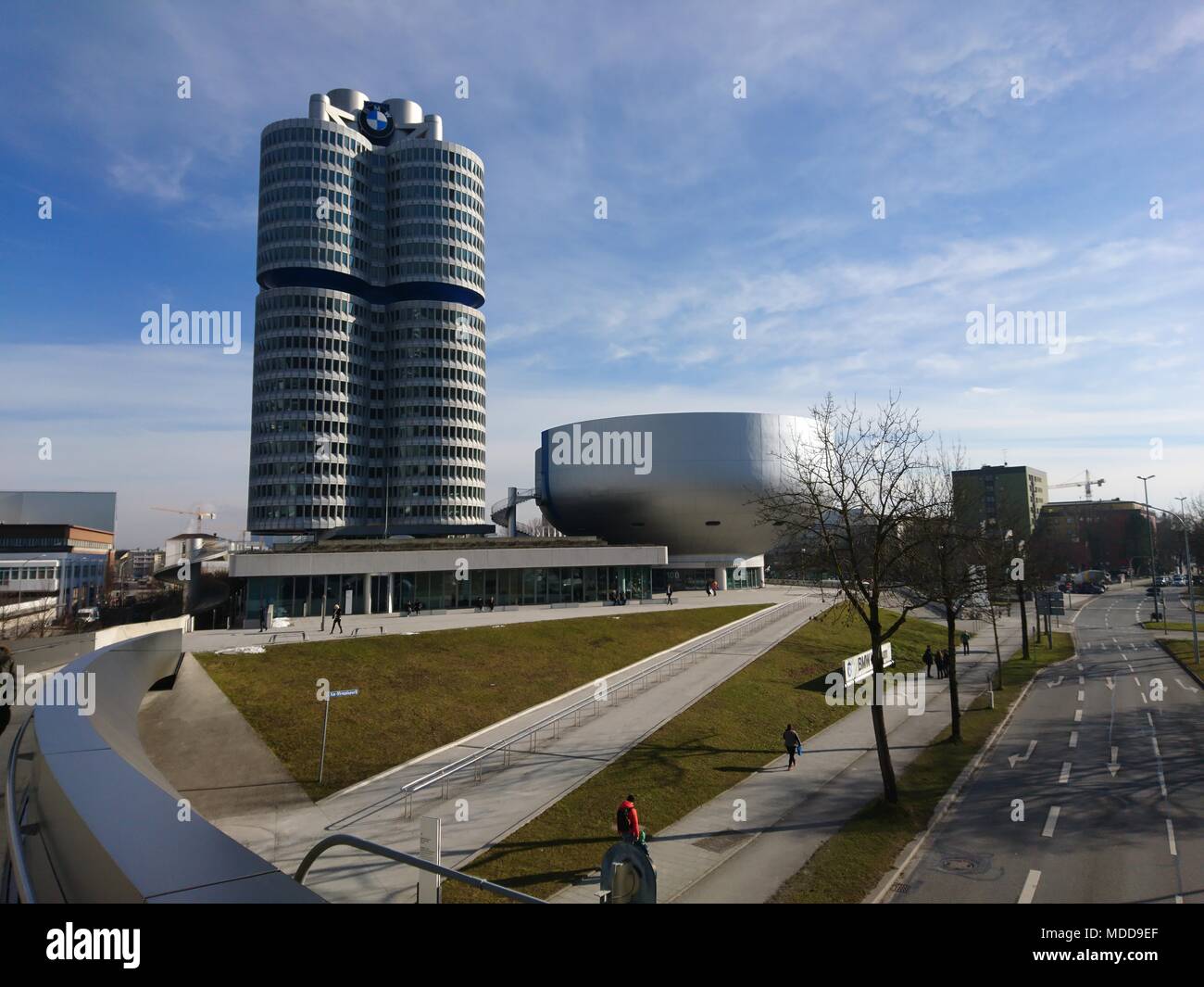 BMW-Welt, Gebäude in München Bayern Deutschland Stockfoto