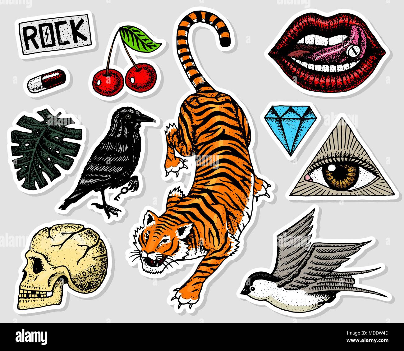 Knife Tattoo Stockfotos Und Bilder Kaufen Seite 2 Alamy