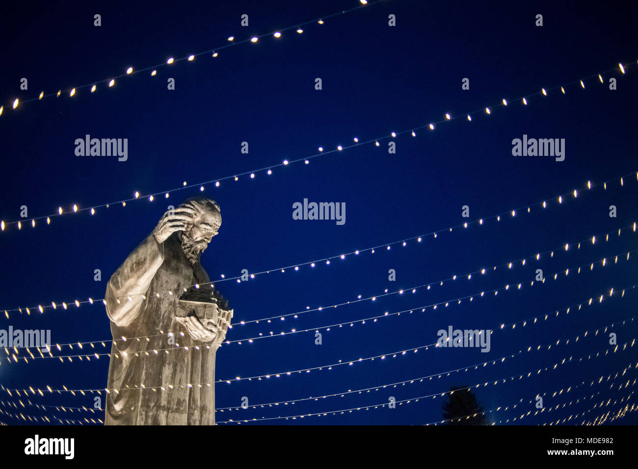 See von Ohrid, Ohrid, Mazedonien Stockfoto