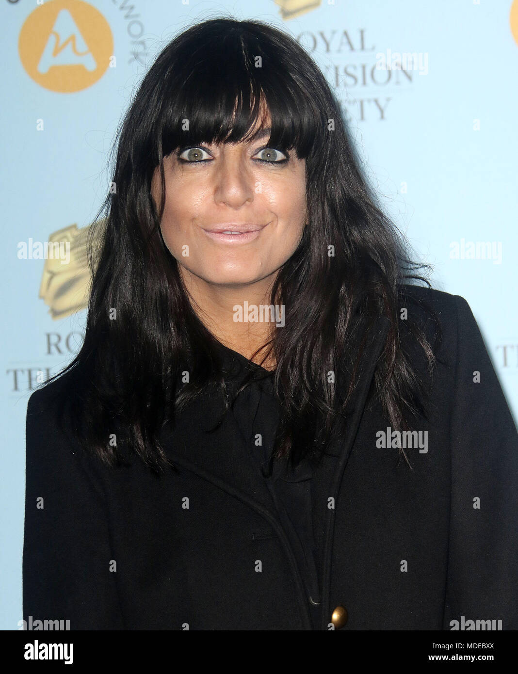 Mar 20, 2018 - Claudia Winkleman Teilnahme an RTS-Programm Awards 2018, Grosvenor House Hotel in London, England, Großbritannien Stockfoto