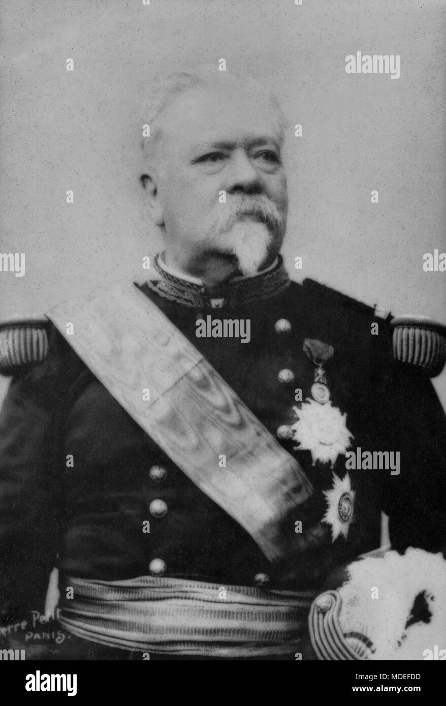 Portrait der französische General Leopold Davout (1829-1904) kleiner Neffe von Marschall Davout, Herzog von Auerstaedt - Fotografie von Pierre Petit Stockfoto