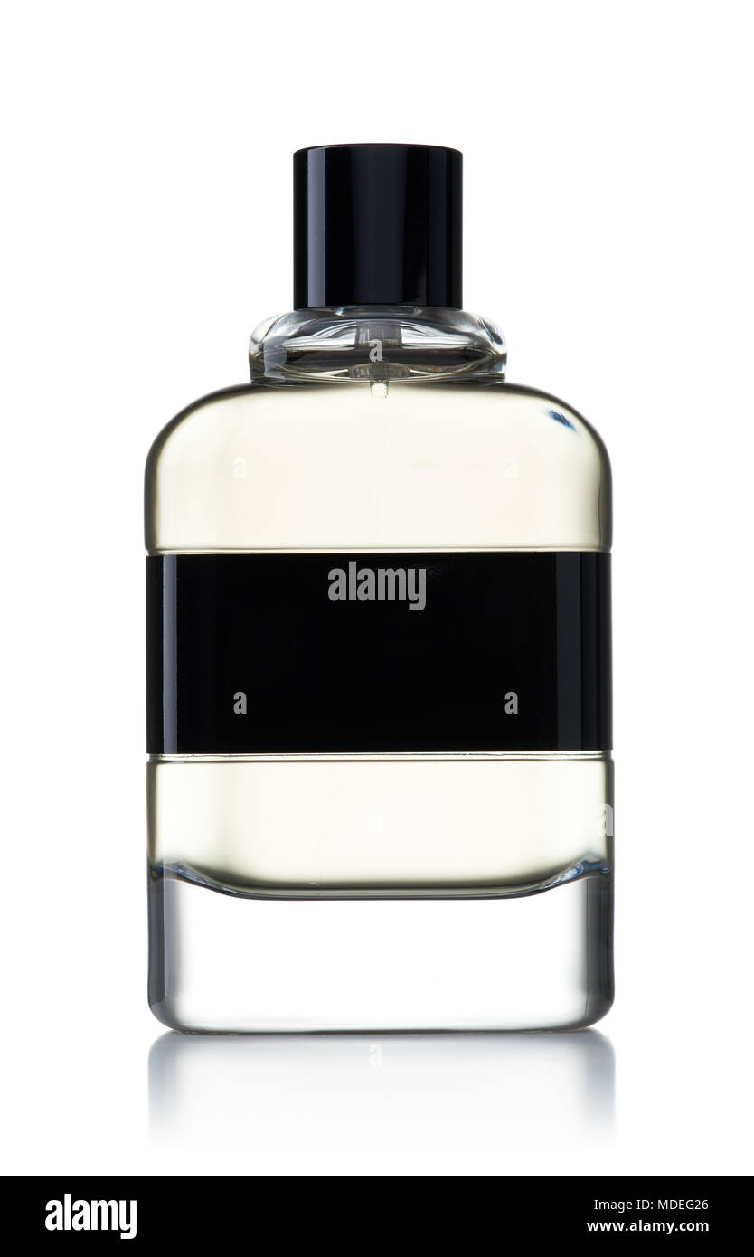 Parfum Flasche Neue Duft Koln Fur Manner Parfumflasche Auf Weissem Hintergrund Stockfotografie Alamy