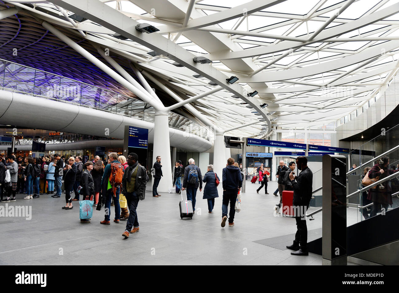 King's Cross Station - London - England Stockfoto