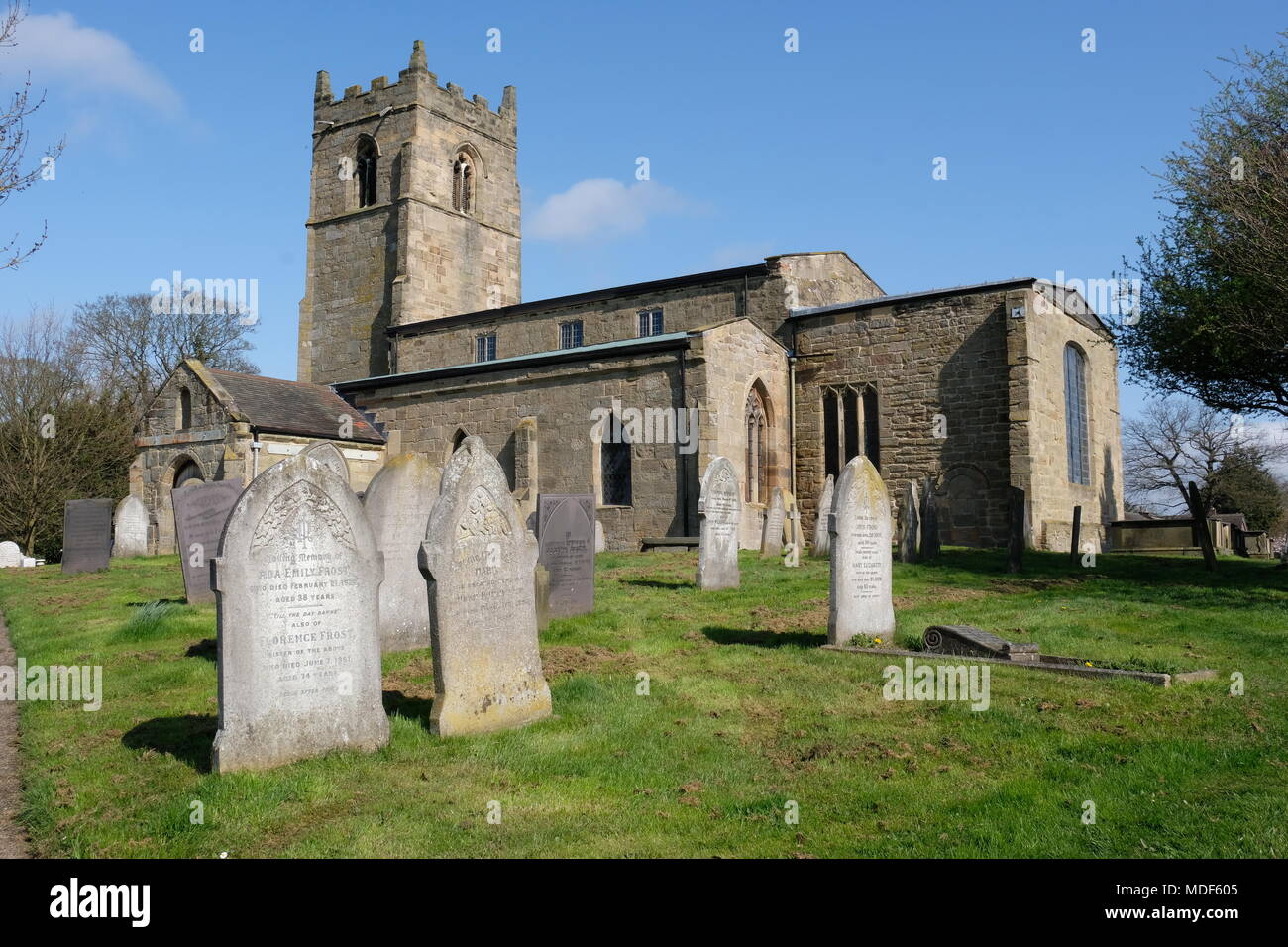 St. Winifred ist Kirche, Barrow-auf-Trent Stockfoto