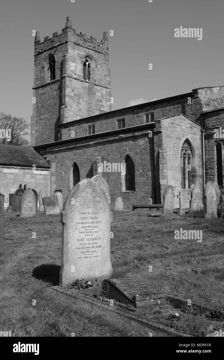St. Winifred ist Kirche, Barrow-auf-Trent Stockfoto