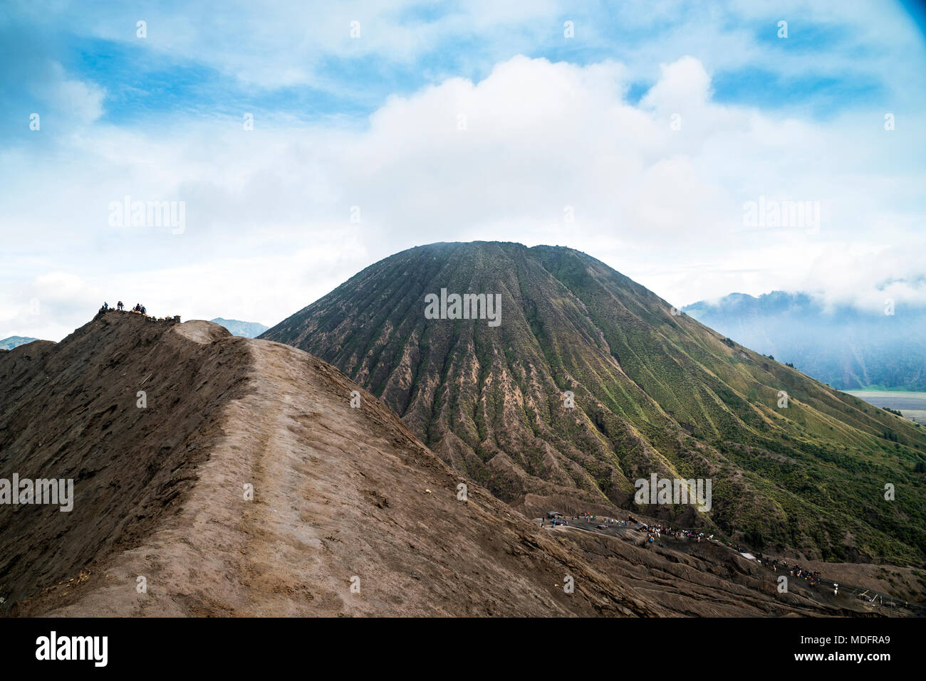 Mt Bromo, Ost-Java, Indonesien Stockfoto