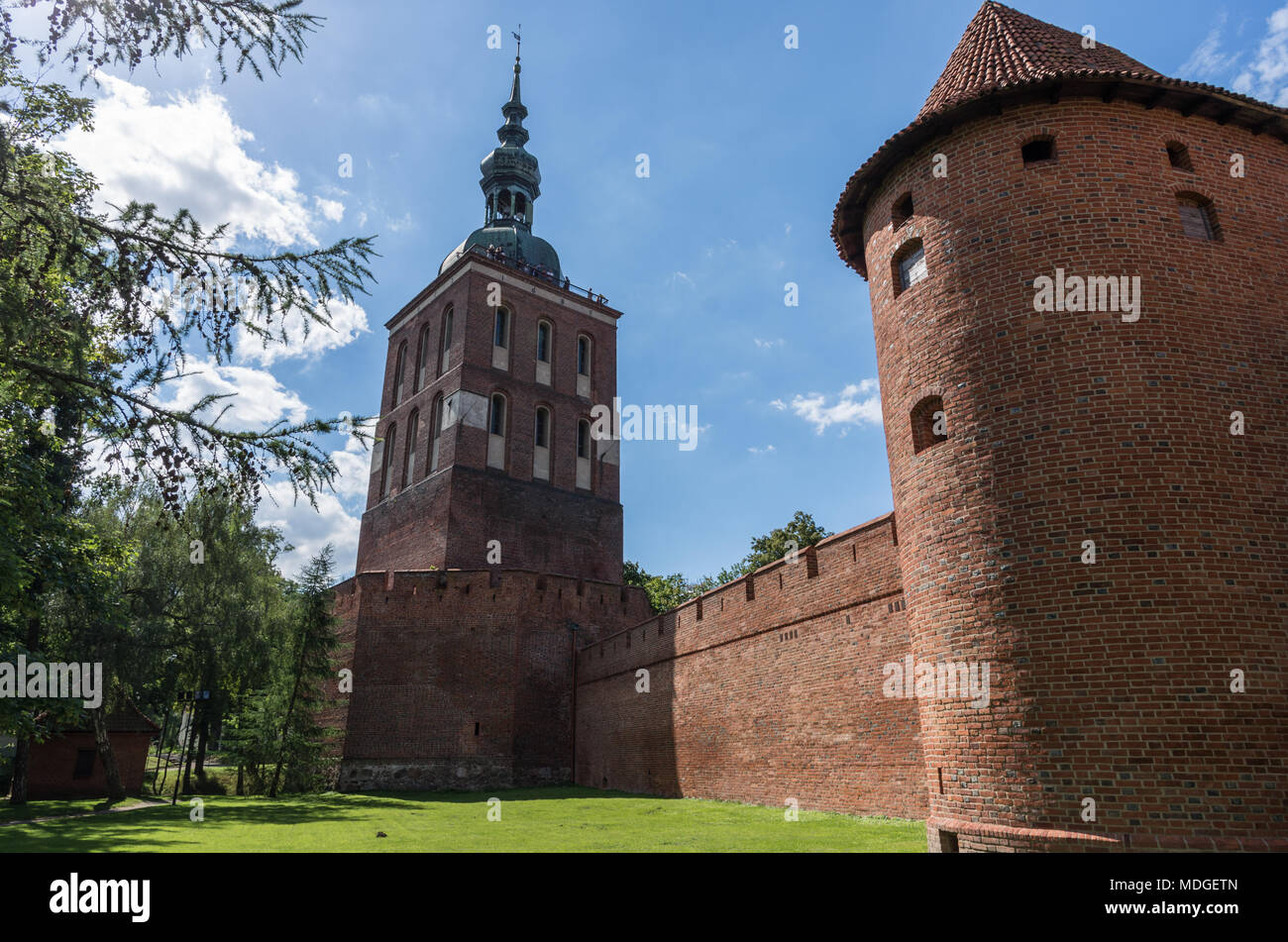 Dom Festung, Frombork (Frauenburg), Polen Stockfoto