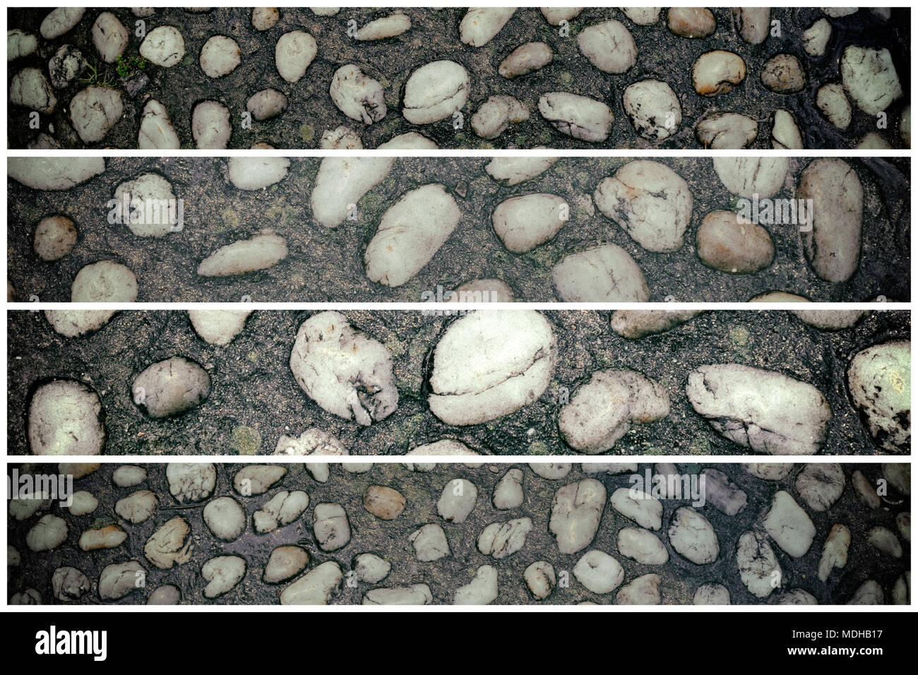 Stein Textur, rock Oberfläche, Kiesel Hintergrund für Website oder mobile Geräte. Stockfoto