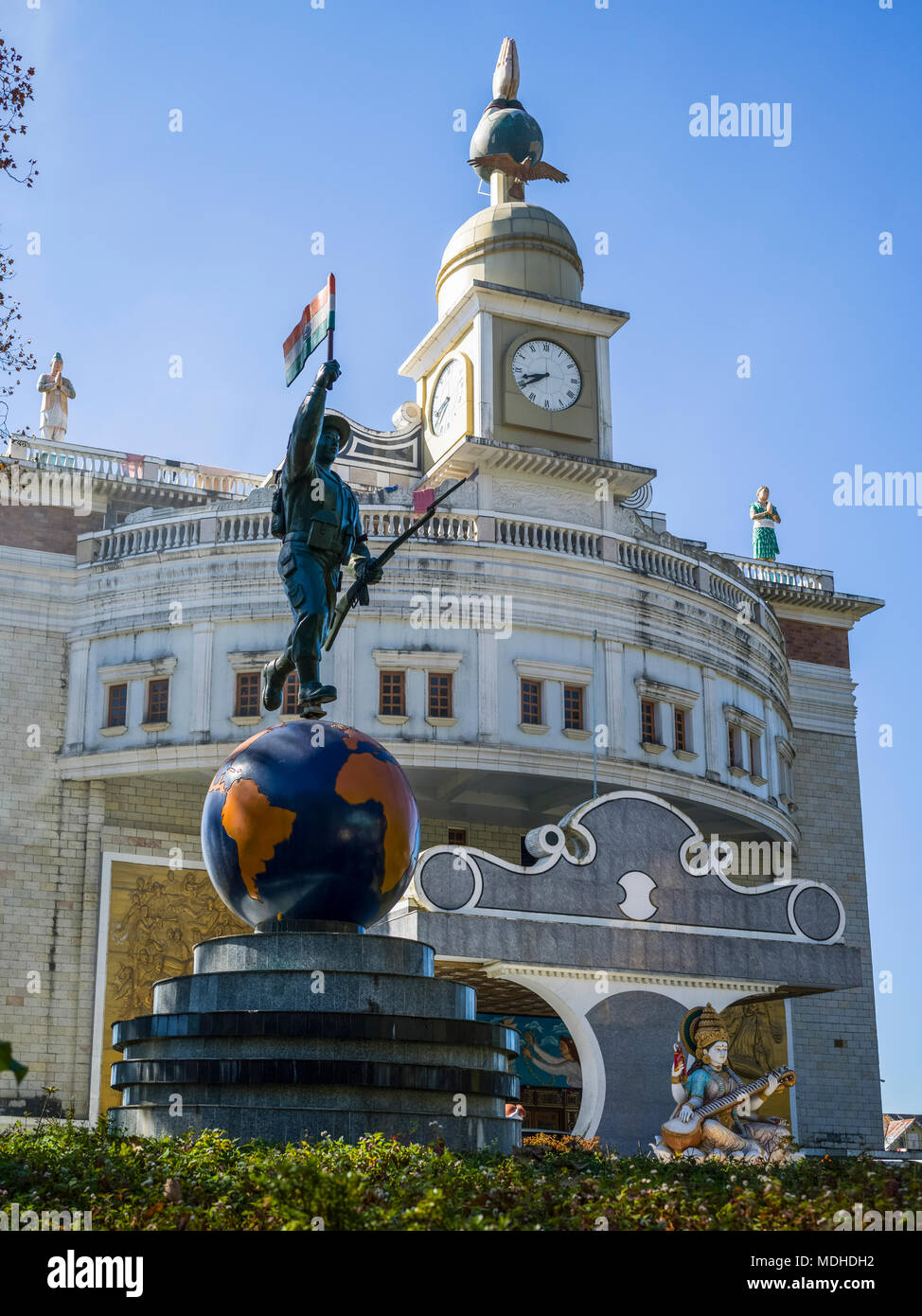 Bhanu Bhawan, Local Government Office; Darjeeling, West Bengalen, Indien Stockfoto