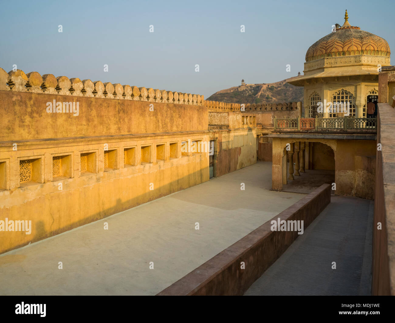 Amer Fort, Jaipur, Rajasthan, Indien Stockfoto