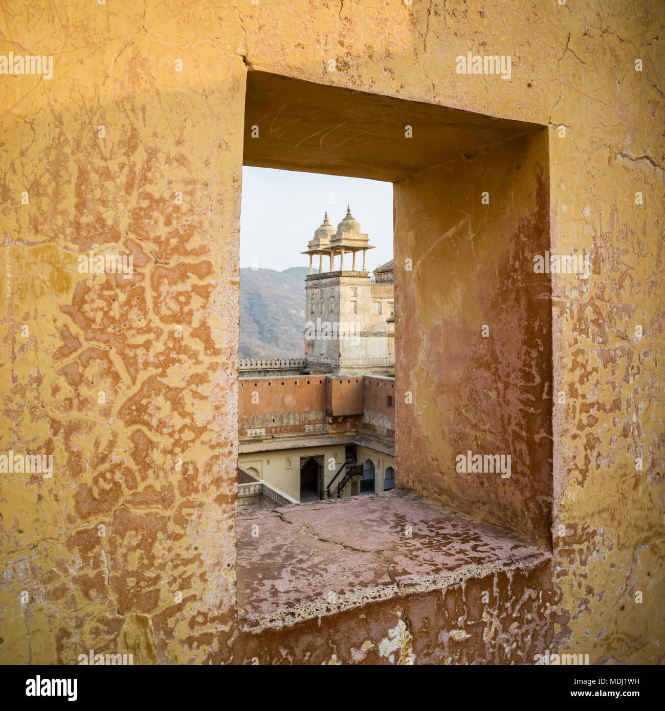 Amer Fort, Jaipur, Rajasthan, Indien Stockfoto