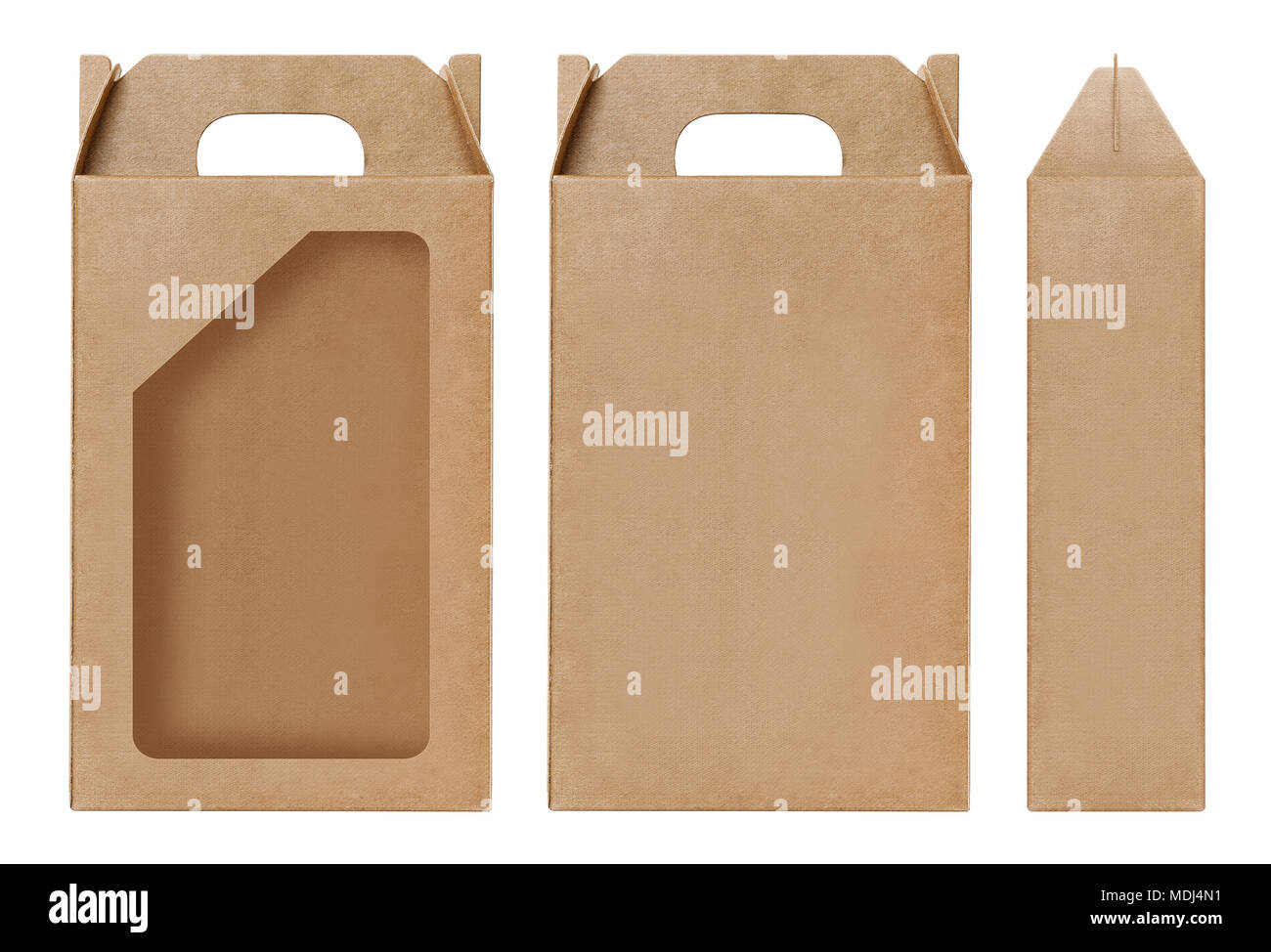 Luxshiny 20 Stück Weinflaschen-Geschenkboxen Aus Kraftpapier – Mit Fenster, Faltbar, 16x9x3 Cm, Für Geschenke Und Deko