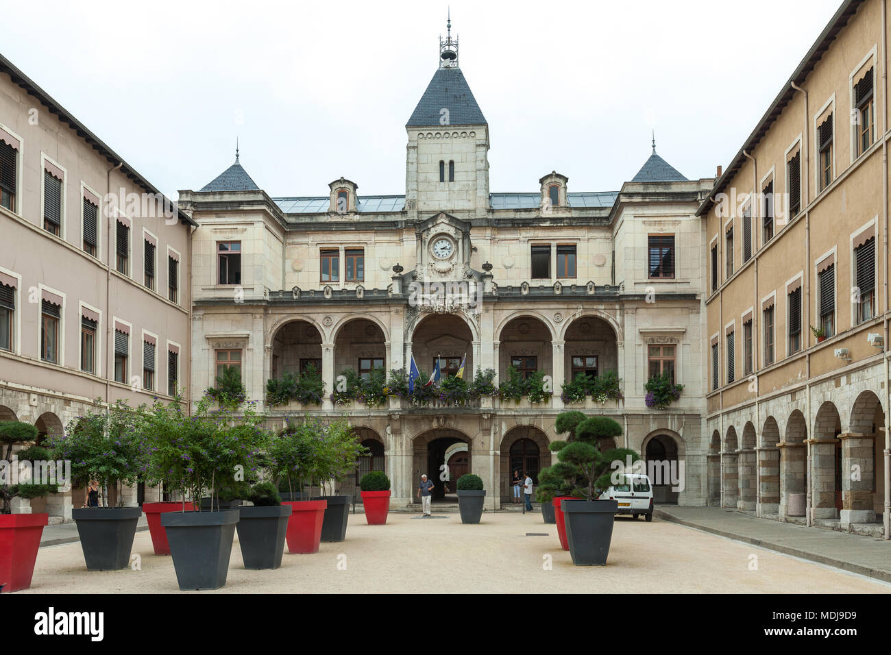Vienne, Hotel de Ville Stockfoto