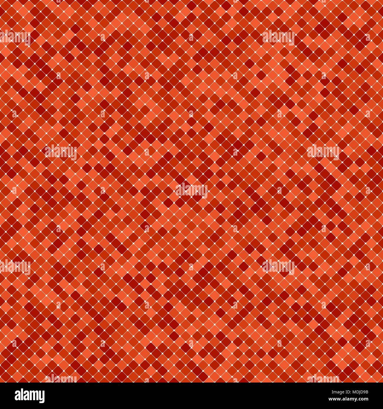 Red abstract nahtlose Diagonalen quadratischen Muster Hintergrund - Vektorgrafik Stock Vektor