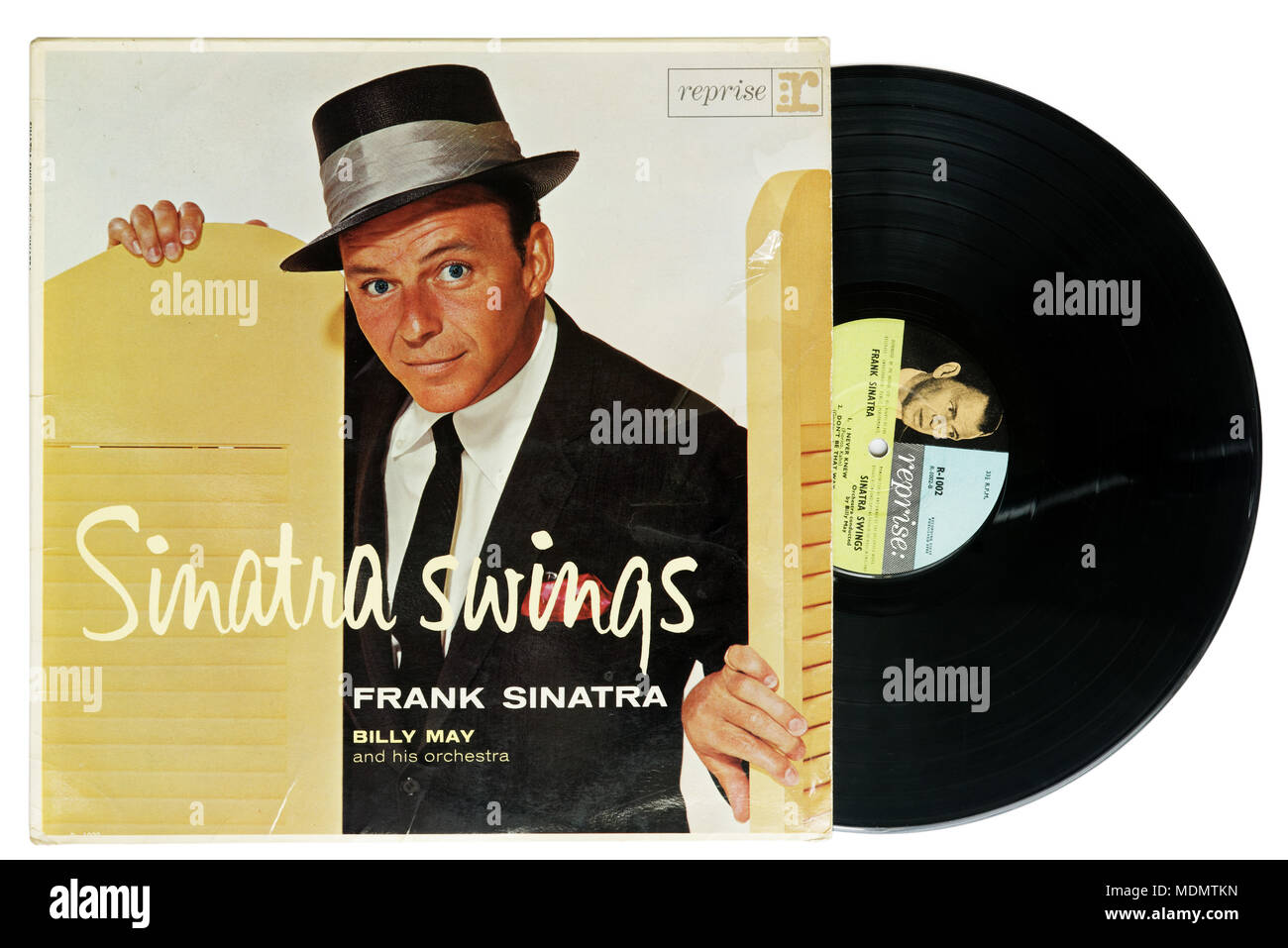 Sinatra Schaukeln Album von Frank Sinatra Stockfoto