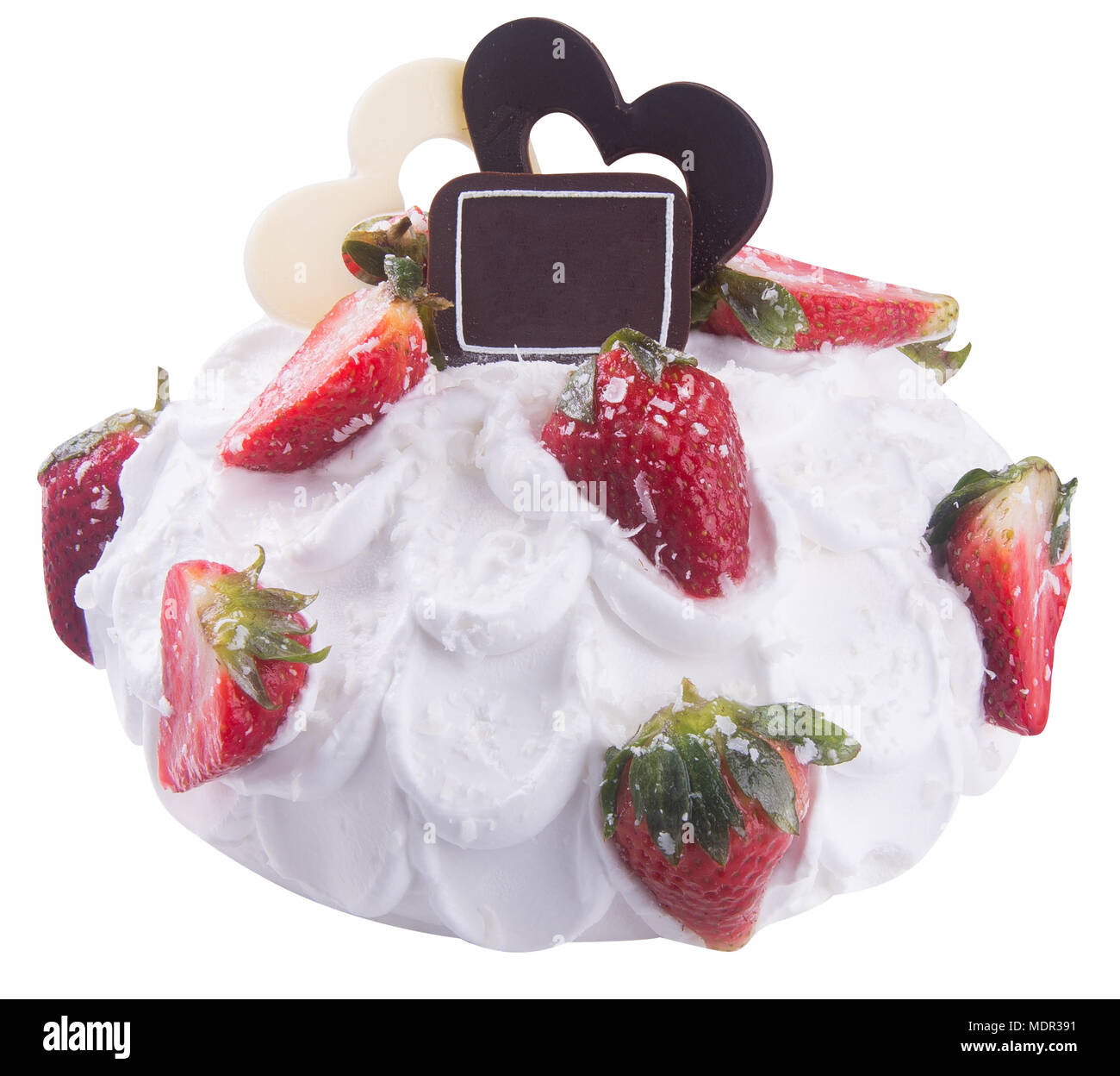 Kuchen. Strawberry Ice Cream Cake Stockfoto