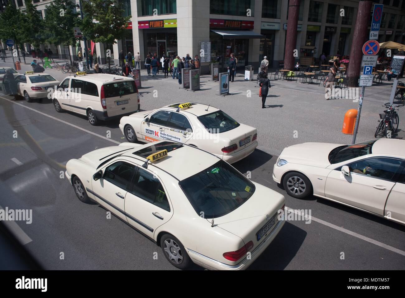 Deutschland, Berlin, Friederich Straße, Polizei, Polizei Stockfoto