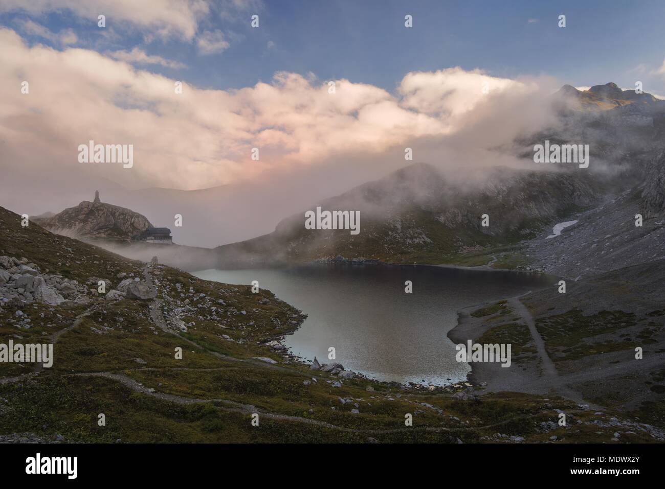 Friaul Julisch Venetien, Österreich, Lago di volaia Stockfoto