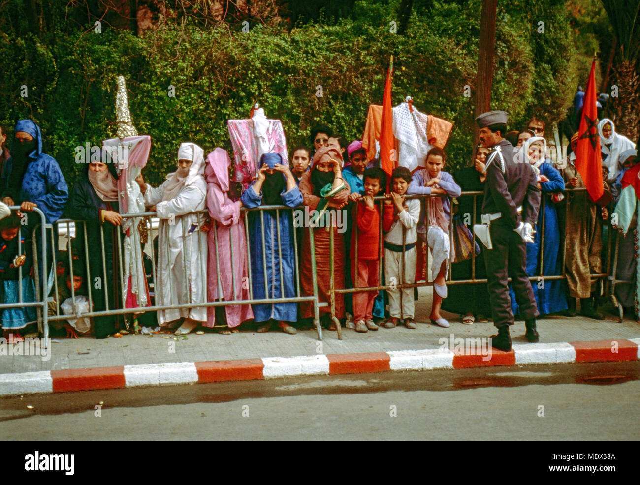 Straßenszenen in Marrakesch Stockfoto