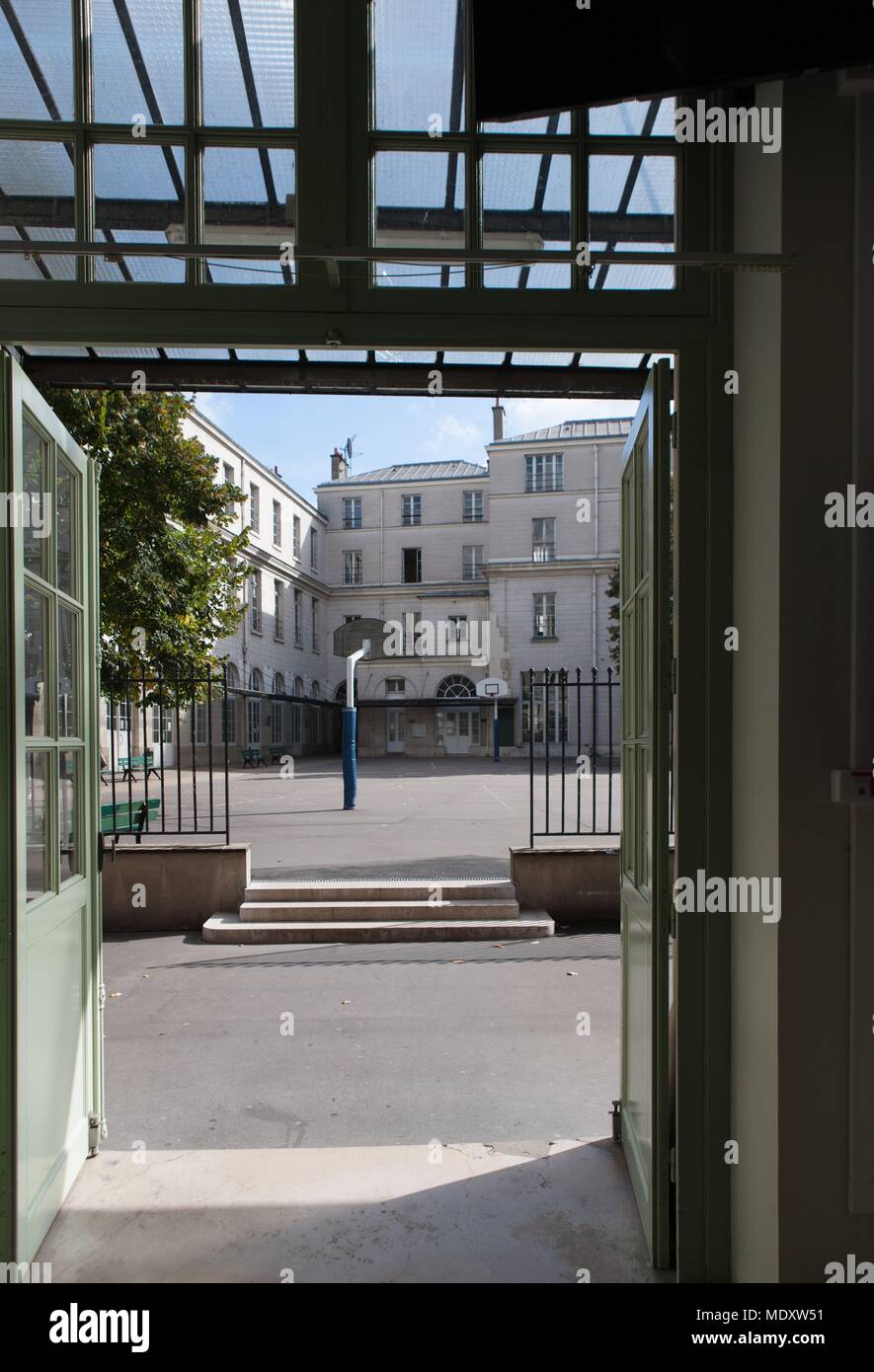 Paris, 8 rue du Havre, lycee Condorcet, Stockfoto