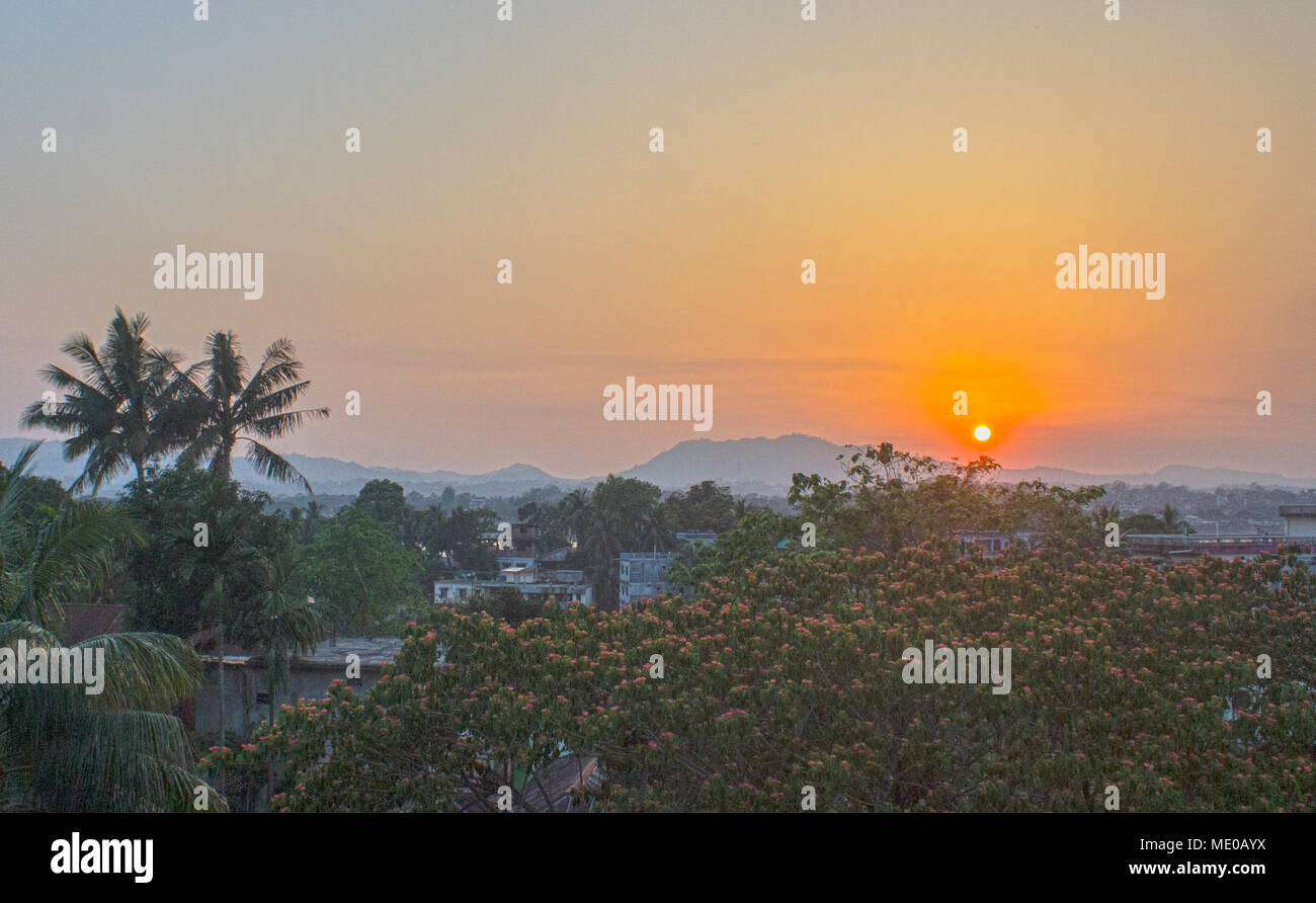 Vier der dunklen Seite. Stockfoto