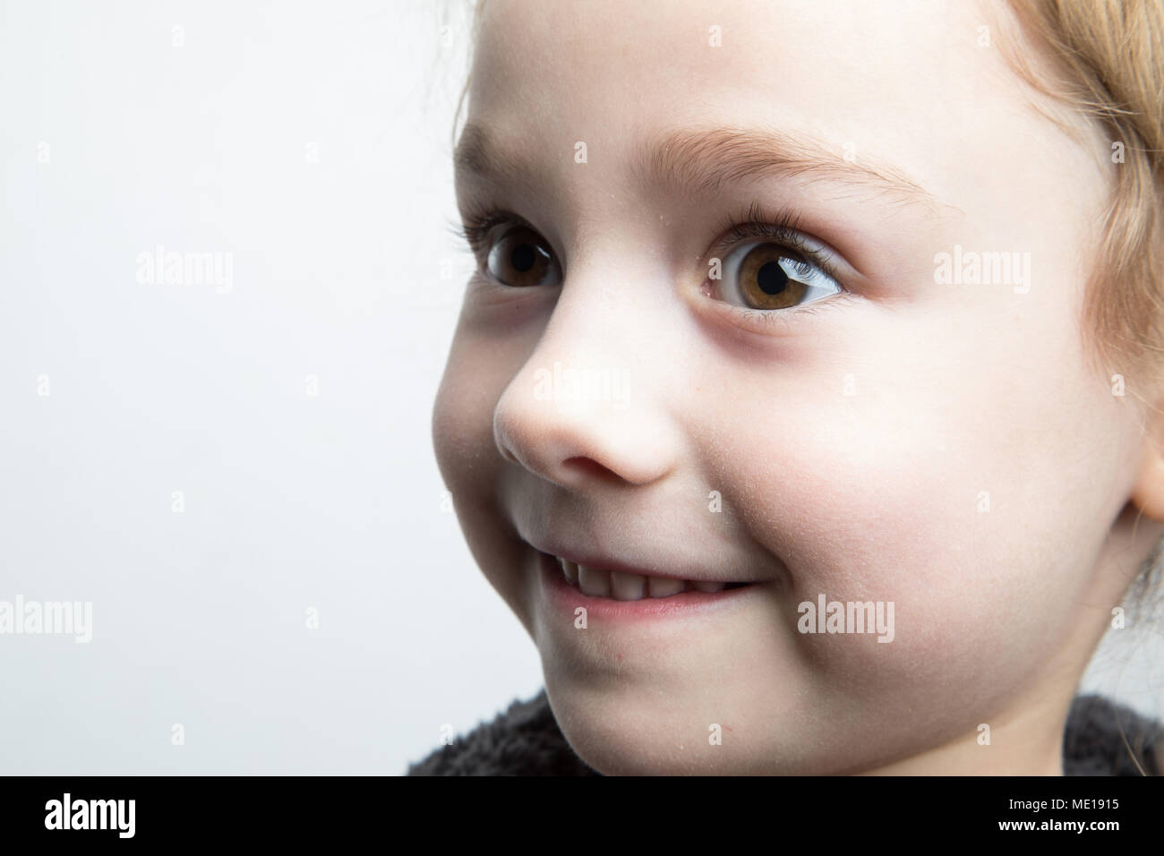 Cute Little Smile girl Stockfoto