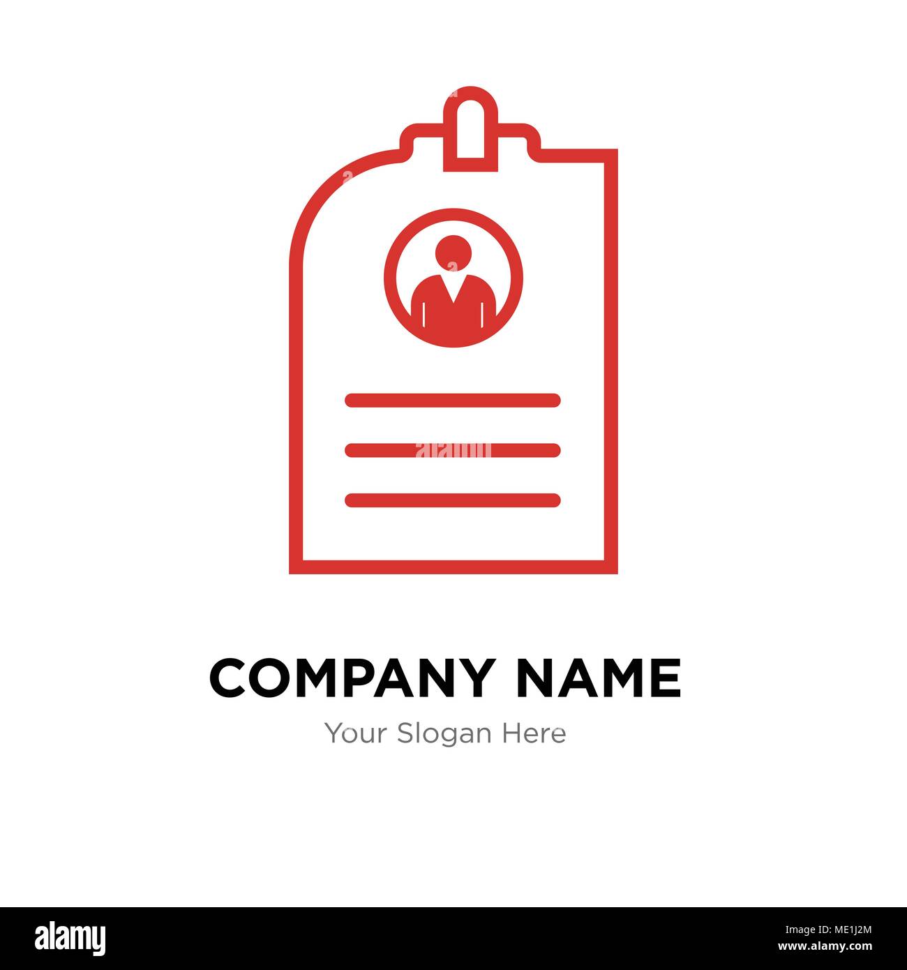 CV Company Logo Design Template, Business corporate Vektor icon Stock Vektor